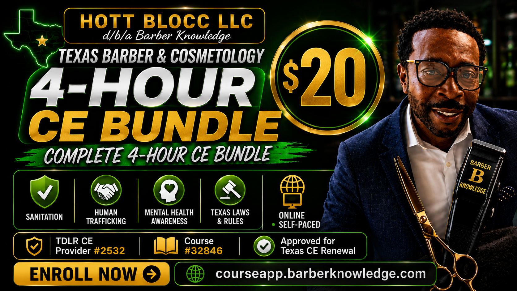 4 Hour CE Course Bundle